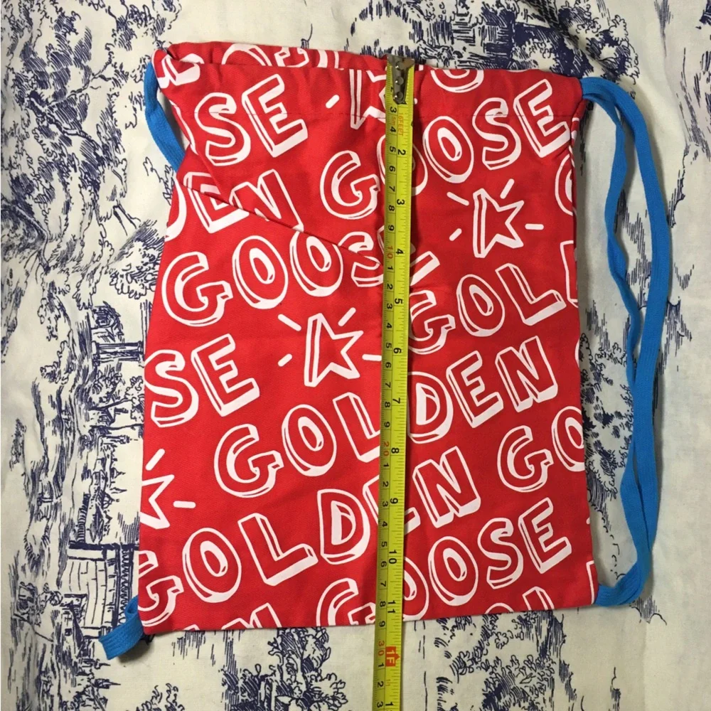 Golden Goose Drawstring Dustbag Mini Kids dust back bag 11” x 9”